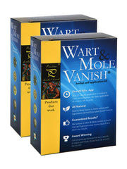 Paquete de 2 Wart Mole Vanish (Elimina 4-10 crecimientos grandes o 10-50 pequeños)